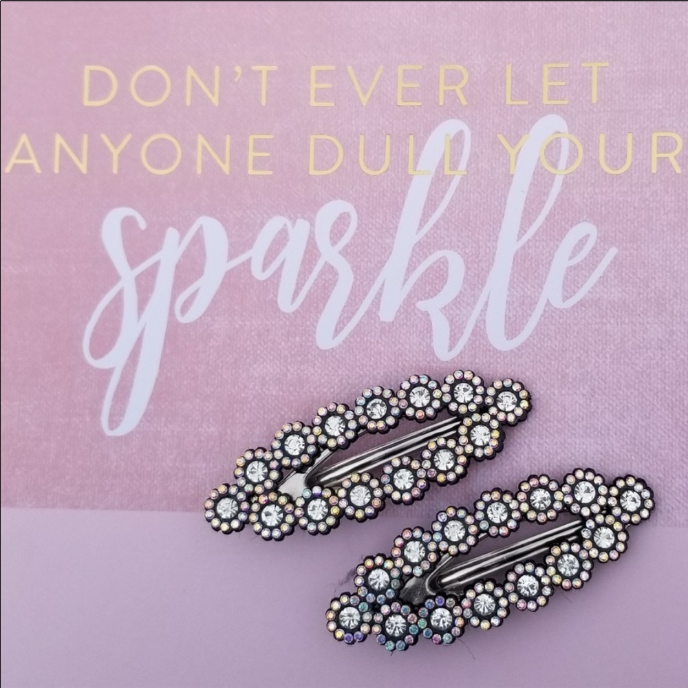 Crystal Hair Clips